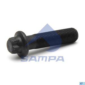 Изображение 2, 102.387 Болт DAF SAF крышки суппорта SAMPA