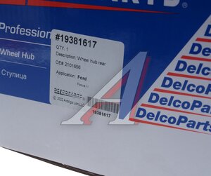 Изображение 4, 19381617 Ступица FORD Focus 3 (11-) задняя DELCOPARTS