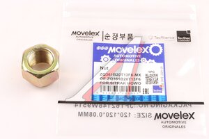 Изображение 1, ZQ361B20T13F6-MX Гайка SITRAK HOWO штанги реактивной M20x1.5 MOVELEX