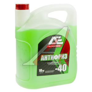 Изображение 1, AE-01031 Антифриз зеленый -40C 10кг G11 GREEN AUTOEXPRESS