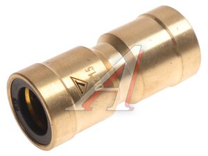 Изображение 1, D2.D12x1,5mm Соединитель трубки ПВХ, полиамид d=12х1.5мм прямой латунь пластик SEVEN TRUCKS