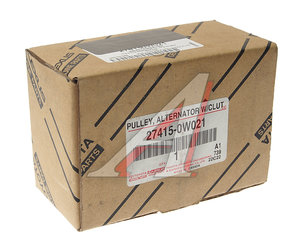 Изображение 4, 27415-0W021 Шкив TOYOTA Camry (11-) генератора OE