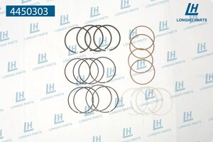 Изображение 1, 4450303 Кольца поршневые CHEVROLET Aveo STD комплект LONGHO