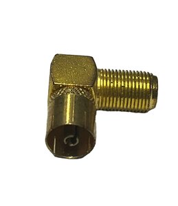 Изображение 1, PL3020 Гнездо антенное угловое металл