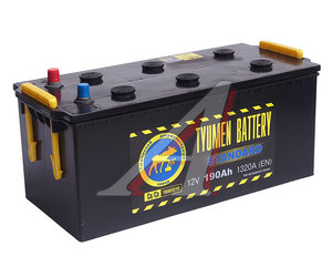 Изображение 1, 6СТ190(3) Аккумулятор TYUMEN BATTERY STANDART 190А/ч обратная полярность