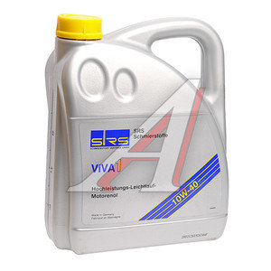 Изображение 1, 4033885000182 Масло моторное VIVA 1 10W40 п/синт.4л SRS