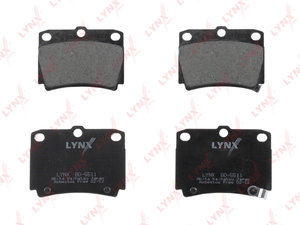 Изображение 2, BD5511 Колодки тормозные MITSUBISHI Pajero (00-06) передние (4шт.) LYNX