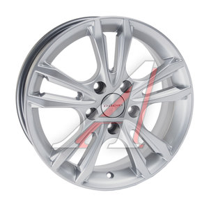 Изображение 1, K&K 5х114,3 ЕТ43 D-67,1 Диск колесный литой HYUNDAI Creta R16 КС-866 Samara