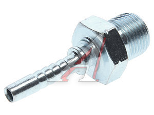 Изображение 1, 12611A-06-04 Фитинг BSP(Ш) конус 60° 1/4" (3/8"-19) ZHHMC