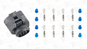 Изображение 1, 7741434 Разъем VW AUDI SEAT SKODA электрический (8-ми контактный) TE PARTS