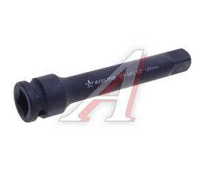 Изображение 1, AT-IS12-43 Удлинитель 1/2" 125мм ударный AIRLINE