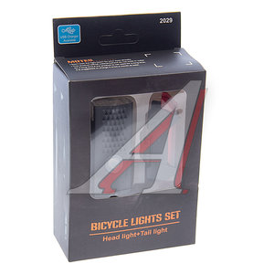Изображение 3, RPL-2255/DC-918 Фонарь велосипедный набор USB кабель с аккумулятором 480mAh Led