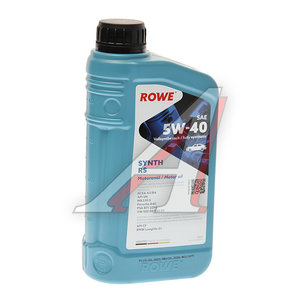 Изображение 1, 20001-0010-99 Масло моторное HIGHTEC SYNTH RS A3/B4/SN/CF 5W40 синт.1л ROWE