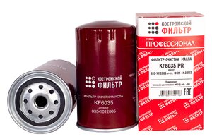 Изображение 2, KF6035 PR Фильтр масляный ЗИЛ-5301, МАЗ-4370 (дв.ММЗ-260) Профессионал КОСТРОМСКОЙ ФИЛЬТР