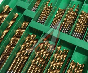 Изображение 2, RF-924U100 Набор сверл по металлу HSS (100шт.) в кейсе ROCKFORCE