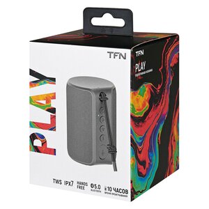 Изображение 9, TFN-BS04-01GR Колонка беспроводная bluetooth Play TFN