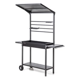 Изображение 2, МАН 304 Мангал сварной 1335х694х1961х3.0мм передвижной крыша-навес GRATAR 