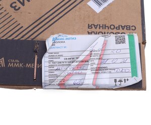 Изображение 5, СВ08Г2С Проволока сварочная d=1.2мм 5.0кг омедненная ММК-МЕТИЗ