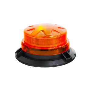 Изображение 1, MWL-LSN Маяк проблесковый 12/24V светодиодный на магните желтый LUMEN