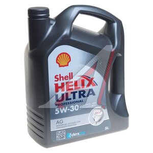 Изображение 1, 550040557 Масло моторное SHELL HELIX ULTRA PROFESSIONAL AG 5W30 синт.5л