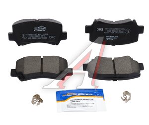 Изображение 1, KWBP0062 Колодки тормозные CHERY QQ6 (06-) передние (4шт.) KORWIN