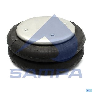 Изображение 2, SP55300-2P22 Пневморессора BPW (двухсекционная) SAMPA