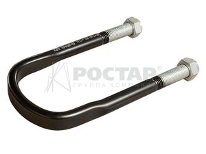 Изображение 3, 180.41334 Стремянка BPW рессоры (М24/285х152мм) ROSTAR