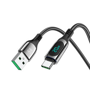 Изображение 3, S51 black Кабель USB Type C 1.2м черный HOCO