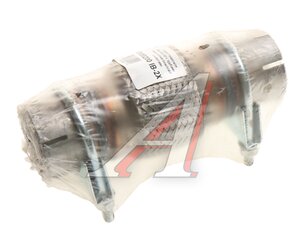 Изображение 1, VTL55100200 IB-2Х Гофра глушителя 55x100х200 с трубами трехслойная innerbraid c хомутами МЗГС