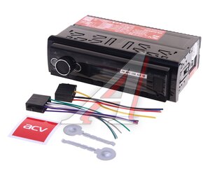 Изображение 1, AVS-946BW Магнитола автомобильная 1DIN 24V ACV