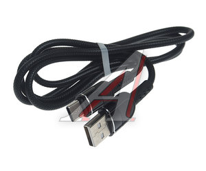 Изображение 1, K-132 Metal line black Кабель USB Type C 1м FAISON