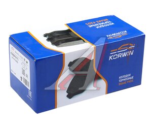 Изображение 5, KWBP0173 Колодки тормозные HAVAL Jolion передние (4шт.) KORWIN