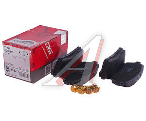 Изображение 2, GDB1893 Колодки тормозные FORD Fiesta (08-) передние (4шт.) TRW
