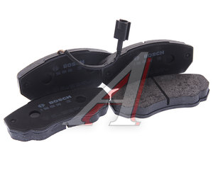 Изображение 2, 0986494048 Колодки тормозные FIAT Ducato (02-) передние дисковые (4шт.) BOSCH