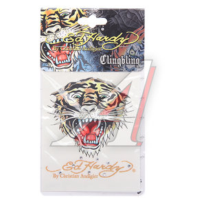 Изображение 1, EH-00234 Наклейка "TIGER" 9х12 со стразами ED HARDY