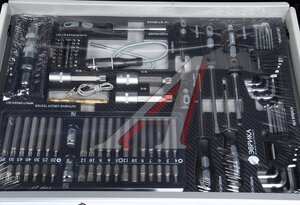 Изображение 7, ER-55300 Тележка инструментальная 7секций 770х460х875мм с боковой секция с набором инструмента 274пр.ЭВРИКА