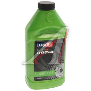 Изображение 1, 646 Жидкость тормозная DOT-4 455г LUXE