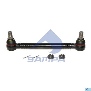 Изображение 1, 097.506-01 Тяга рулевая MAN поперечная L=413 SAMPA