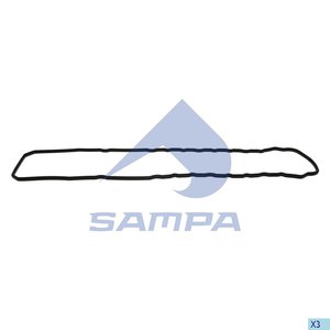 Изображение 2, 034.275 Прокладка VOLVO FH12 дв.D12D поддона масляного SAMPA