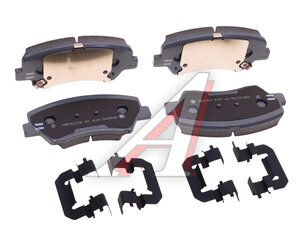 Изображение 1, 58101-A7A00 Колодки тормозные KIA Rio (13-) передние (4шт.) (R15) OE