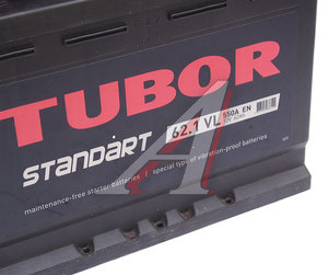 Изображение 2, 6СТ62(1) Аккумулятор TUBOR Standart 62А/ч