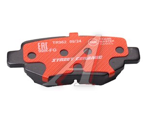 Изображение 3, TR962 Колодки тормозные GEELY Emgrand 7 (SS11) задние (4шт.) TRANSMASTER