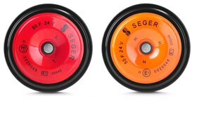 Изображение 1, 50FO24.100.02K Сигнал звуковой 24V 335/435Hz 118дБ комплект 2шт. SEGER