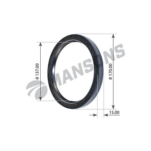 Изображение 1, GR361 Сальник SCANIA P, G, R, T series оси балансира MANSONS