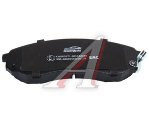 Изображение 4, KWBP0171 Колодки тормозные HAVAL H9 передние (4шт.) KORWIN