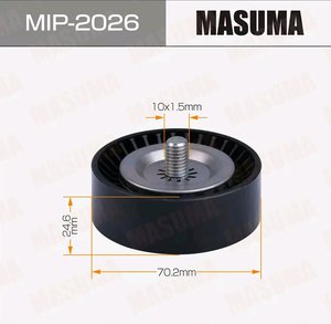 Изображение 1, MIP-2026 Ролик приводного ремня NISSAN Teana (L33R) (14-) натяжителя MASUMA