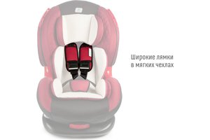 Изображение 4, KRES2063 Автокресло детское 9-25кг (I-II) 1-7лет "marsala" Premium Isofix SMART TRAVEL