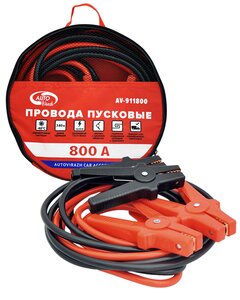 Изображение 2, AV-911800 Провода для прикуривания 800А 3.8м AUTOVIRAZH