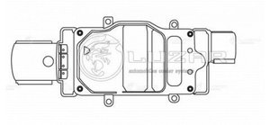 Изображение 3, LFR1075 Блок управления FORD Focus (11-) вентилятором LUZAR