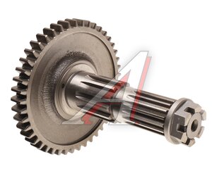 Изображение 1, 50-1701256 Вал КПП МТЗ вторичный с гайкой (А)